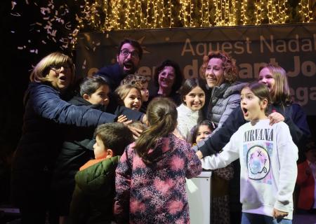 Festa d'encesa dels llums de Nadal al Centre