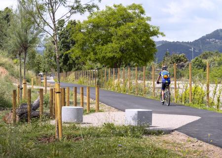 Completada la millora del camí de la Moixeta com a porta d'accés a l'espai fluvial