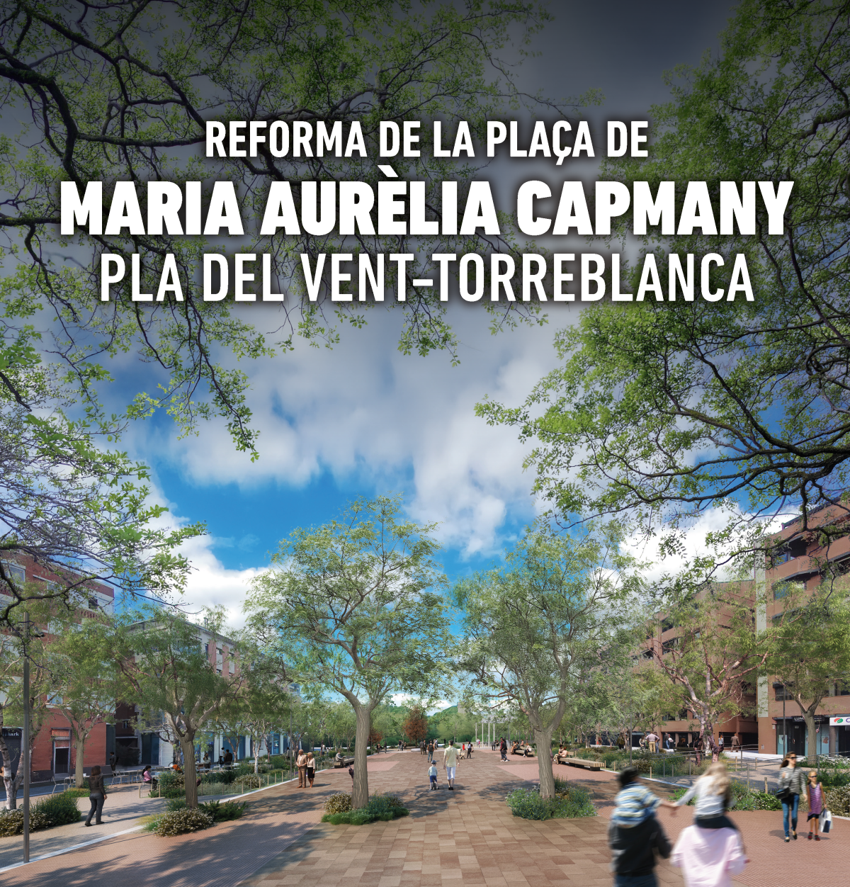 Projecte de reforma de la plaça de Maria Aurèlia Capmany