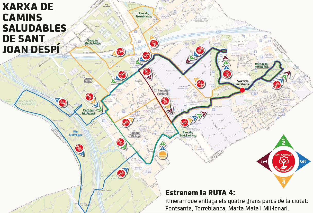 Presentació nova ruta dels Camins saludables