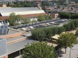 Plaques fotovoltaiques escola Sant Francesc d'Assís
