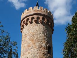 La torrassa, un dels elements restaurat al parc de Torreblanca