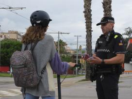 La Policia Local imposa 61 sancions per infraccions de patinets i altres vehicles de mobilitat personal