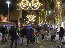 Els llums de Nadal fan brillar Sant Joan Despí