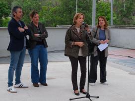 Imatge de la commemoració del 30 aniversari de la Biblioteca Martí i Pol