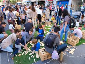 Sant Joan Despí ha celebrat la Diada de Sant Jordi als carrers