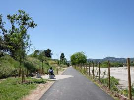 Completada la millora del camí de la Moixeta com a porta d'accés a l'espai fluvial