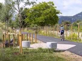Completada la millora del camí de la Moixeta com a porta d'accés a l'espai fluvial