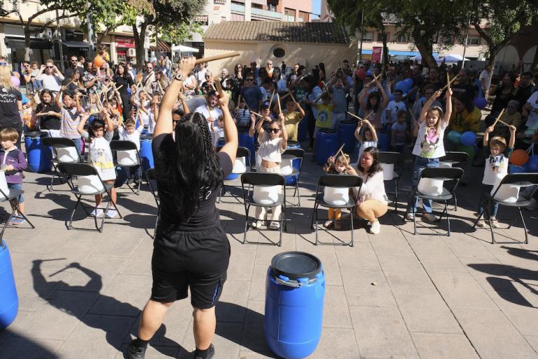 Taller de percussió infantil amb bidons