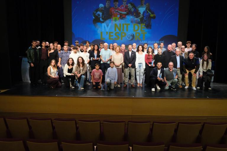 Reconeixement a la trajectòria i èxits d'esportistes i equips de la ciutat en la 4a Nit de l'Esport
