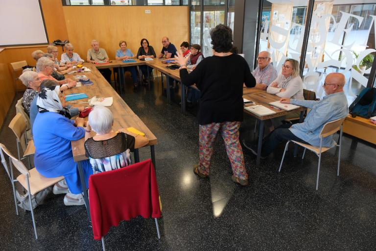 Rècord de participants als tallers de la gent gran, amb més de 800