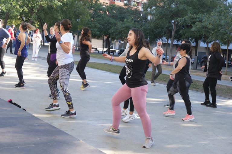 Punt lila esportiu + Activitats