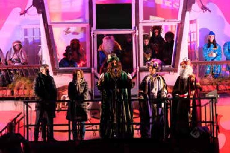 Entrega de la clau de la ciutat als Reis d'Orient