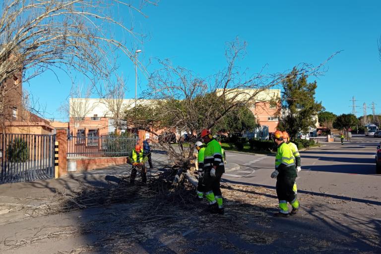 Incidències per les ventades a Sant Joan Despí