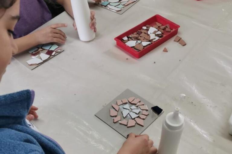 Taller de trencadís