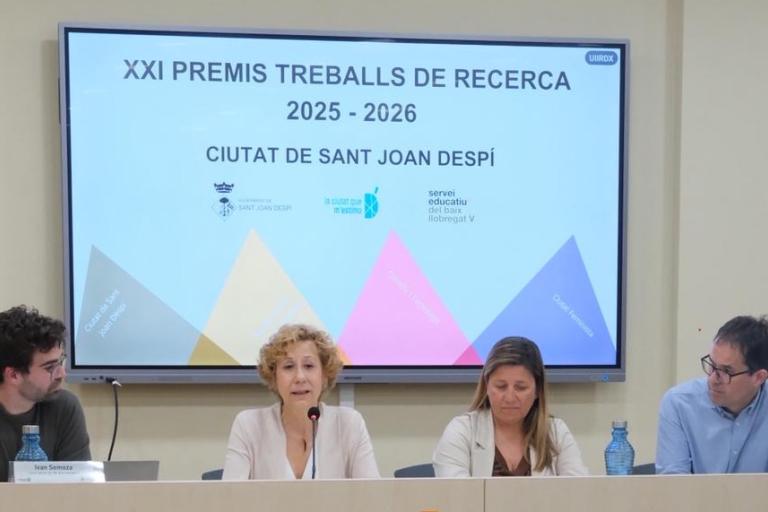 Els millors estudis d'investigació de l'alumnat de 2n de batxillerat, guardonats als Premis Treballs de Recerca