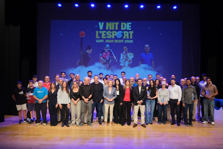 La Nit de l'Esport guardona la trajectòria i els èxits d'esportistes i equips santjoanencs