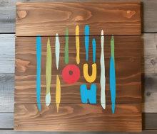 Taller jove: Làmina decorativa