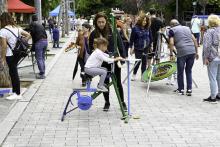 Jornada de mobilitat sostenible al barri Centre
