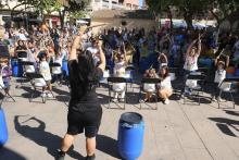 Taller de percussió infantil amb bidons