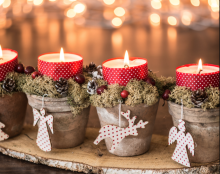 Taller jove: espelmes nadalenques