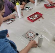 Taller de trencadís