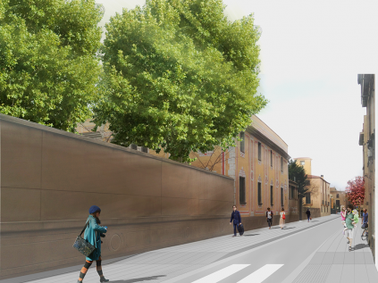 Imatge virtual de la proposta de reforma per el carrer Major