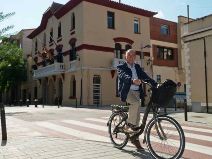 Antoni Poveda, firme defensor de la bicicleta 