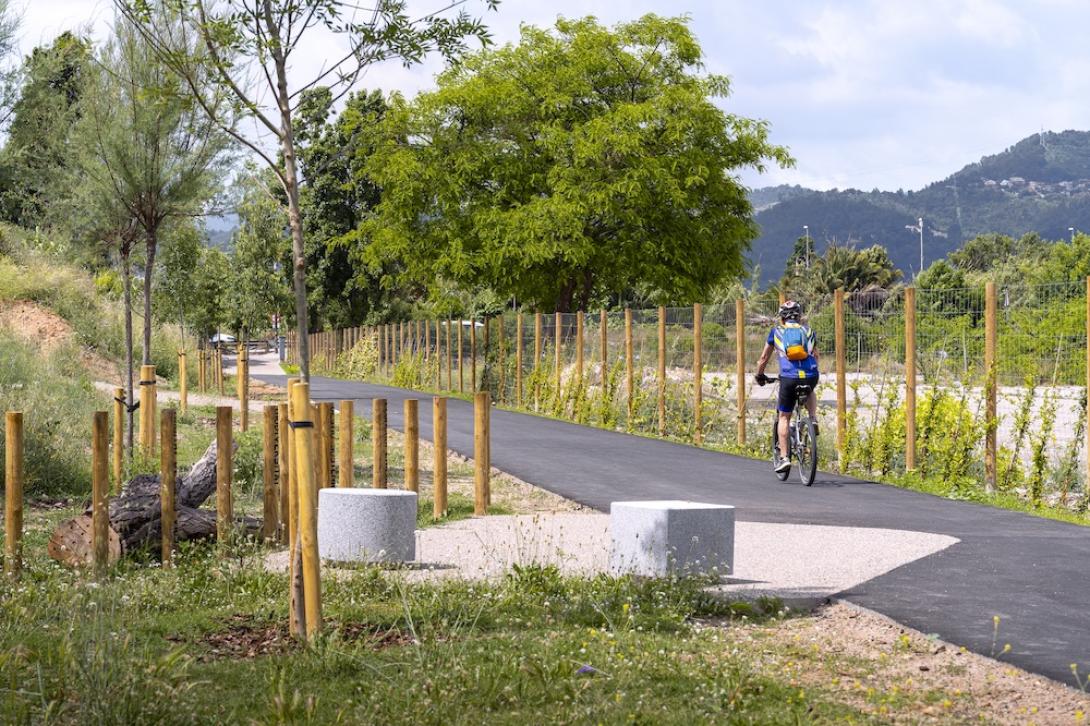 Completada la millora del camí de la Moixeta com a porta d'accés a l'espai fluvial