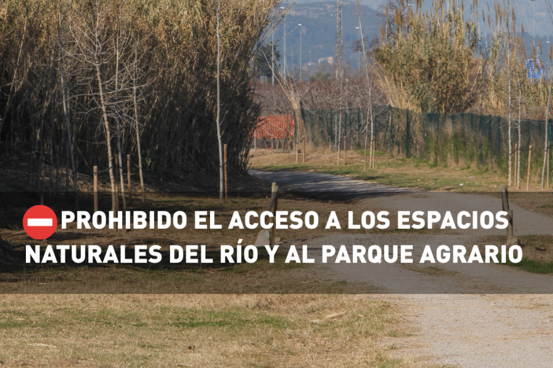 Prohibició accés camins rius pesta porcina