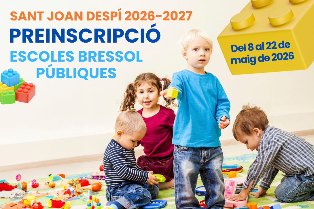 Preinscripció escoles bressol 2026-2027