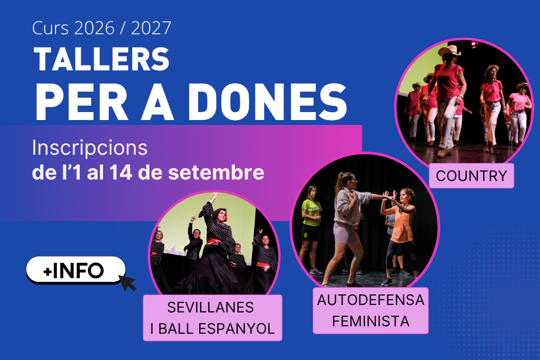Tallers per a dones 2026 2027