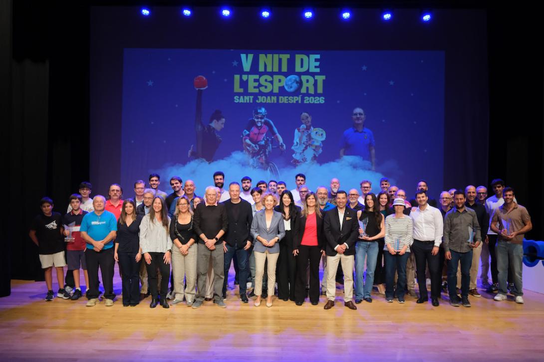 La Nit de l'Esport guardona la trajectòria i els èxits d'esportistes i equips santjoanencs